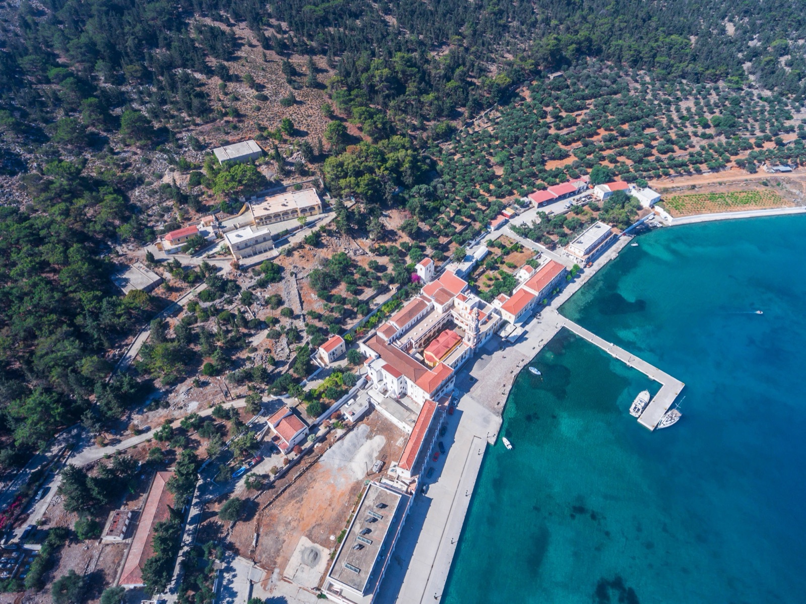 The monastery of Taxiarch Michael Panormitis on Symi